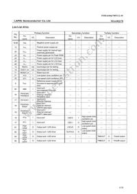 ML610Q178-NNNGAZ0AAL Datasheet Page 6