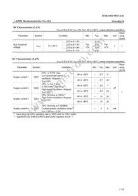 ML610Q178-NNNGAZ0AAL Datasheet Page 17