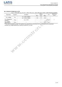 ML610Q409P-NNNTB03A7 Datasheet Page 22