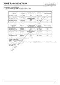 ML610Q412P-NNNTB03A7 Datasheet Page 4