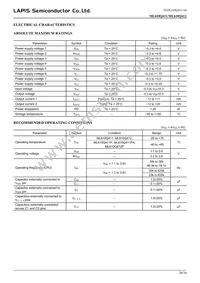 ML610Q412P-NNNTB03A7 Datasheet Page 20