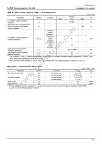 ML610Q422-NNNTBZ03A7 Datasheet Page 22