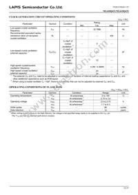 ML610Q432A-NNNTC03A7 Datasheet Page 22