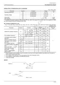 ML610Q439P-NNNTC0AGL Datasheet Page 22