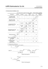 ML620Q504H-NNNTBWBX Datasheet Page 17