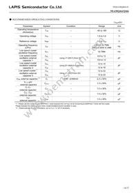 ML630Q466-NNNTBZWAX Datasheet Page 14