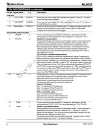 ML6652EM Datasheet Page 8