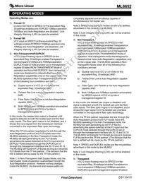 ML6652EM Datasheet Page 16