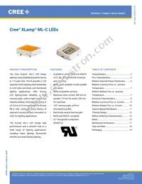 MLCSWT-A1-0000-0001E1 Datasheet Cover