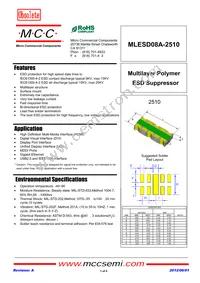 MLESD08A-2510-TP Cover