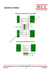 MLESD12A-1206A4-TP Datasheet Page 3