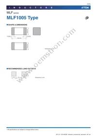 MLF2012K560MT Datasheet Page 5