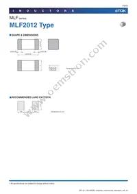 MLF2012K560MT Datasheet Page 16