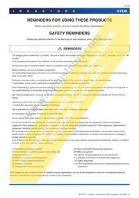 MLG1608SR47JTD25 Datasheet Page 2