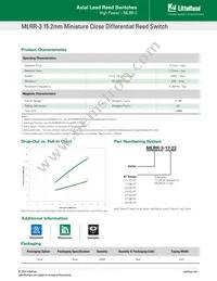 MLRR-3-22-38 Datasheet Page 2