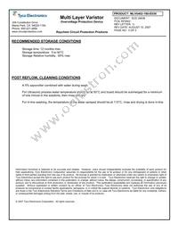 MLV0402-180-E030 Datasheet Page 5