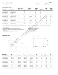 MLVA02V05C064-R Datasheet Page 2