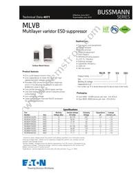 MLVB06V09C005 Datasheet Cover