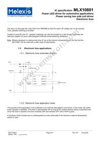 MLX10801RLD Datasheet Page 9