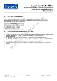 MLX10801RLD Datasheet Page 16