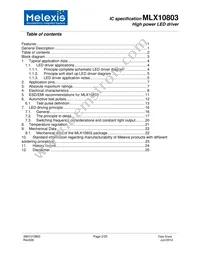 MLX10803KDC-AAA-000-SP Datasheet Page 2