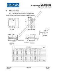 MLX10803KDC-AAA-000-SP Datasheet Page 22
