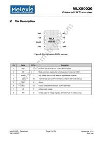 MLX80020KDC-BBA-000-TU Datasheet Page 5