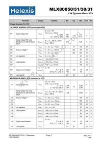 MLX80030KDC-BAA-000-SP Datasheet Page 7