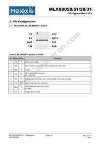 MLX80030KDC-BAA-000-SP Datasheet Page 15