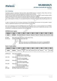 MLX80105KLQ-EAA-000-TU Datasheet Page 19