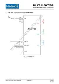 MLX81109KLW-CAA-000-TU Datasheet Page 9