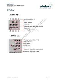 MLX81115KLQ-AAD-100-SP Datasheet Page 4