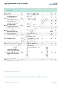 MLX83100LGO-DBA-000-SP Datasheet Page 11