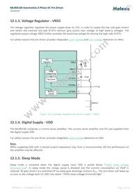 MLX83100LGO-DBA-000-SP Datasheet Page 19