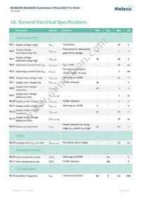 MLX83203KLW-DBA-000-RE Datasheet Page 8