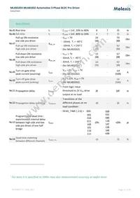 MLX83203KLW-DBA-000-RE Datasheet Page 11