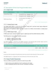 MLX90340LGO-AAA-000-RE Datasheet Page 19