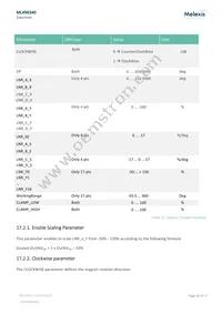 MLX90340LGO-AAA-000-RE Datasheet Page 20