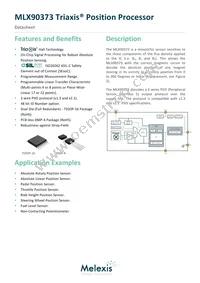 MLX90373KVS-ABA-108-SP Datasheet Cover