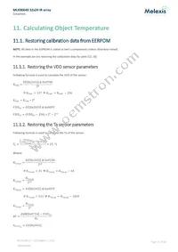 MLX90640ESF-BAA-000-SP Datasheet Page 22