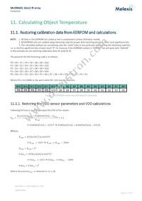 MLX90641KSF-BCA-000-TU Datasheet Page 21