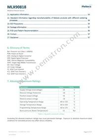 MLX90818LXE-BAE-015-SP Datasheet Page 4