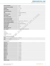 MM08-60APO-ZUA Datasheet Page 3