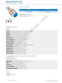 MM12-60ANS-ZCK Datasheet Page 2