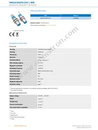 MM18-00APS-ZCO Datasheet Page 2