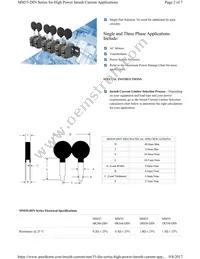 MM35 0R280-DIN Datasheet Page 2