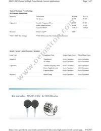MM35 0R280-DIN Datasheet Page 5