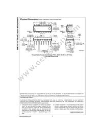 MM74C157N Datasheet Page 4