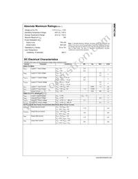 MM74C164N Datasheet Page 3