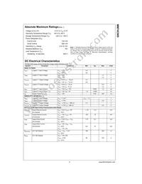 MM74C905N Datasheet Page 3